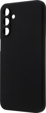 Wave Soft Touch silicone protector, Samsung Galaxy A15, Black