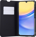 FoneKit BookCase protective case, Samsung Galaxy A15, black