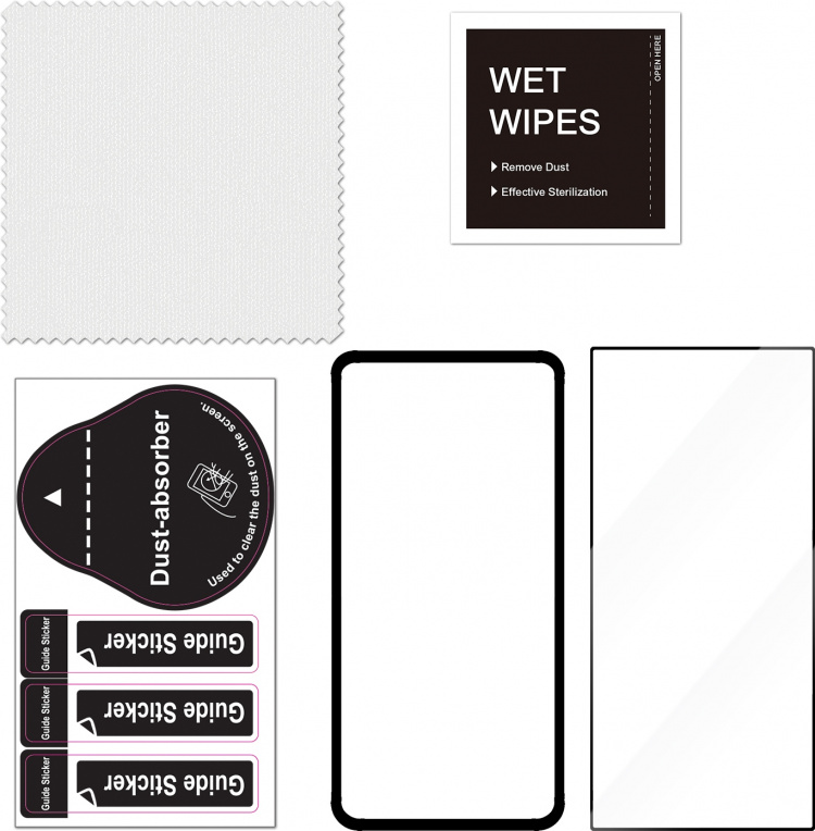 FoneKit Full Cover, Samsung Galaxy S24 Ultra, black