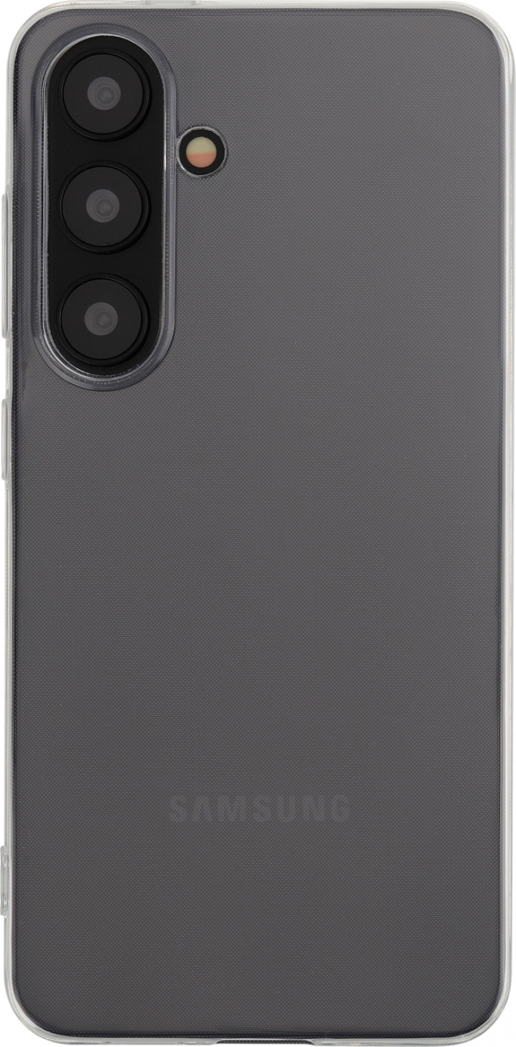 FoneKit silicone protector, Samsung Galaxy S24, transparent FoneKit silicone protector, Samsung Galaxy S24, transparent