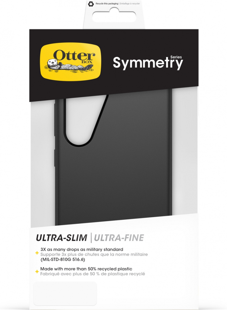 Otterbox Symmetry protective case, Samsung Galaxy S24, black
