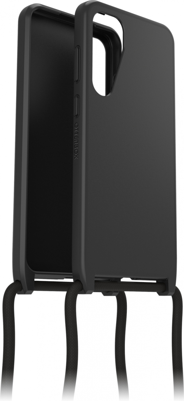 Otterbox React Necklace protective case with strap, black, Samsung Galaxy S24+ Otterbox React Necklace protective case with strap, black, Samsung Galaxy S24+