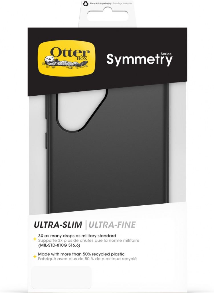 Otterbox Symmetry protective case, Samsung Galaxy S24 Ultra, black
