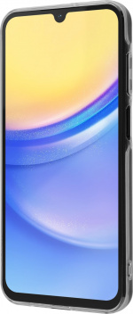 FoneKit silicone protector, Samsung Galaxy A15, transparent
