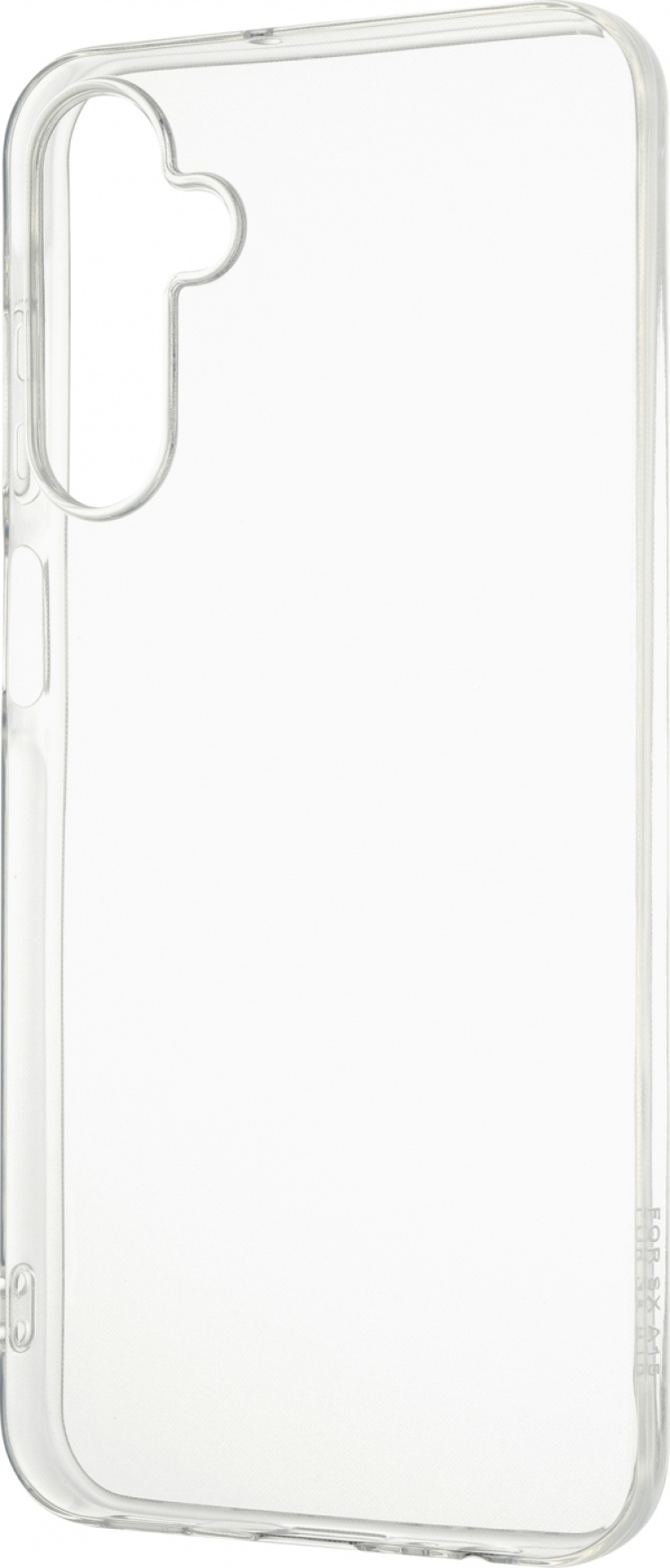 FoneKit silicone protector, Samsung Galaxy A15, transparent