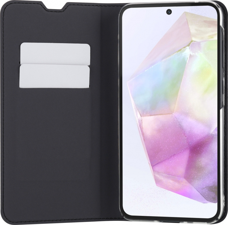 FoneKit BookCase protective case, Samsung Galaxy A35, black
