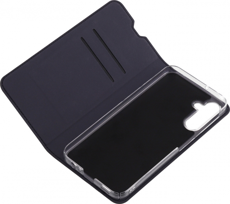 FoneKit BookCase protective case, Samsung Galaxy A55, black