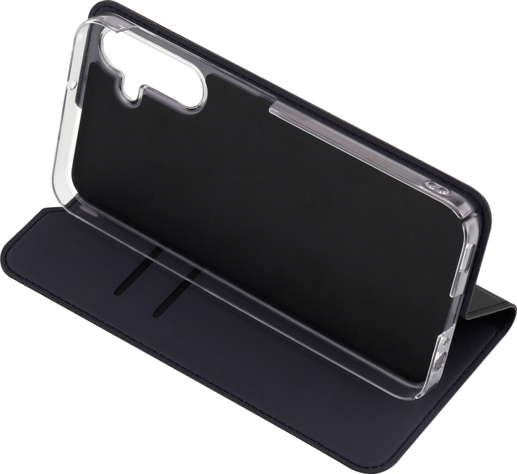 FoneKit BookCase protective case, Samsung Galaxy A55, black