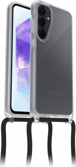 Otterbox React Necklace protective case with strap, clear, Samsung Galaxy A55 Otterbox React Necklace protective case with strap, clear, Samsung Galaxy A55