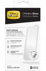 Otterbox Glass screen protector, Samsung Galaxy A55, clear