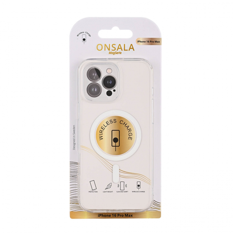 Onsala Phone Case MagSeries Transparent - iPhone 16 Pro Onsala Phone Case MagSeries Transparent - iPhone 16 Pro