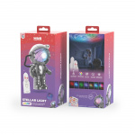 Mobility On Board Projector Stellar Light Space Silver Astronaut