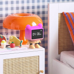 Mobility On Board Alarm Clock Dancing Clock Pink