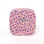 Mobility On Board Alarm Clock with Light Billy Clock Leopard Rose