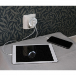 CAPiDi Safety Timer USB A+C 1-4 3.4A White CAPiDi Safety Timer USB A+C 1-4 3.4A White