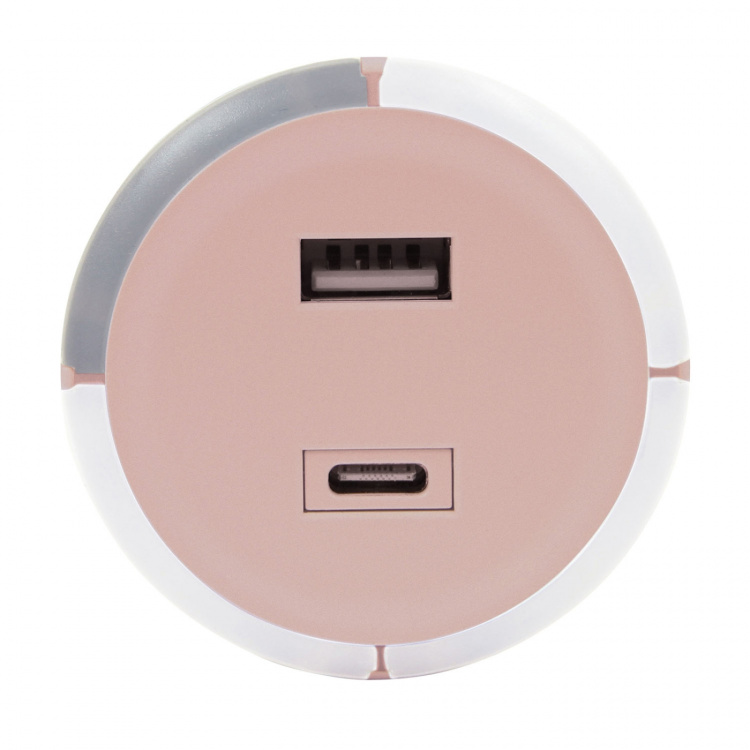 CAPiDi Safety Timer USB A+C 1-4 3.4A Pink CAPiDi Safety Timer USB A+C 1-4 3.4A Pink