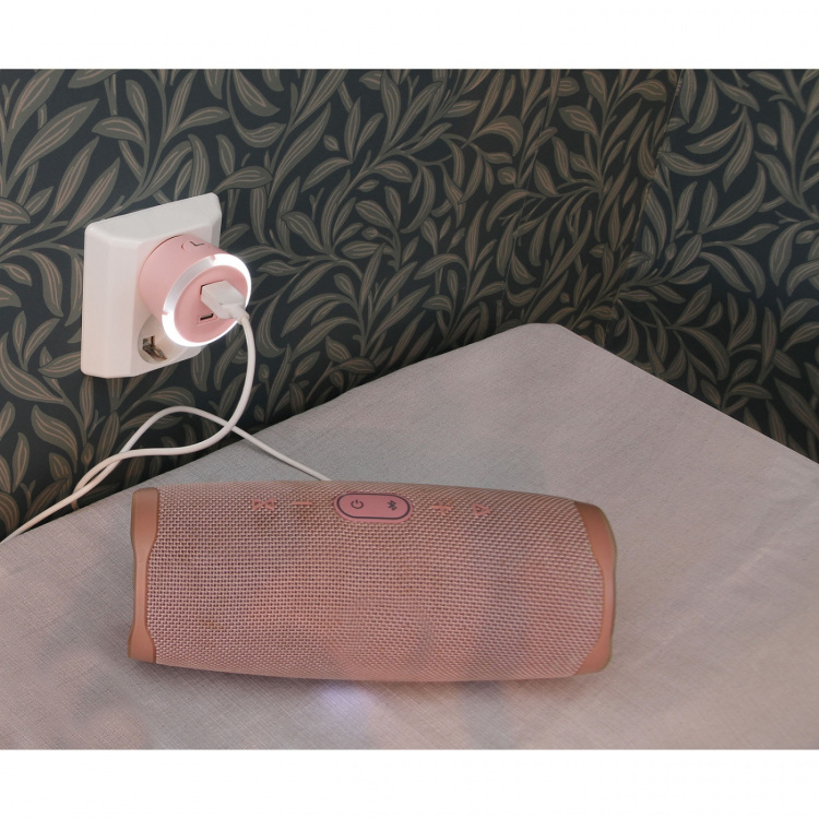 CAPiDi Safety Timer USB A+C 1-4 3.4A Pink CAPiDi Safety Timer USB A+C 1-4 3.4A Pink