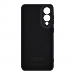 Onsala Phone Case Samsung S25 Edge Back Silicone Touch Recycled Black