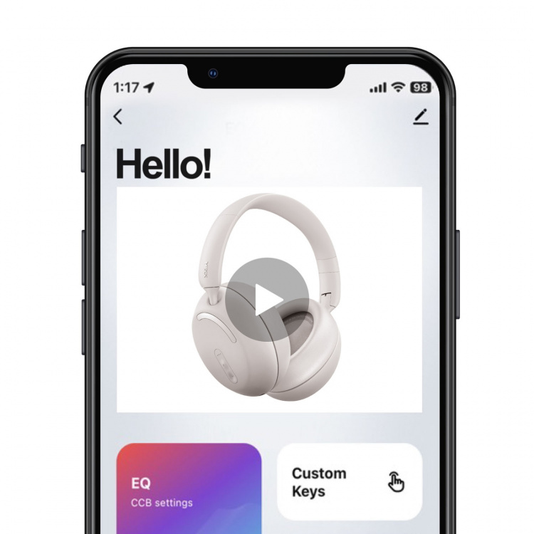 MIXX Headphone StreamQ D2 Over-Ear Wireless Sand MIXX Headphone StreamQ D2 Over-Ear Wireless Sand