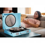 MIXX Vinyl Record Player Revival 65 Stereo Blue MIXX Vinyl Record Player Revival 65 Stereo Blue