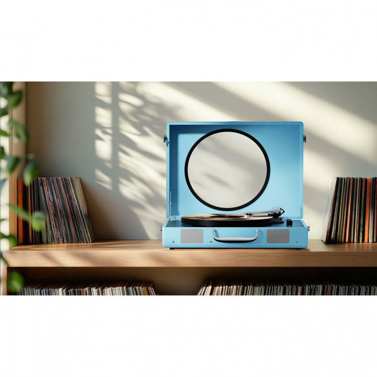 MIXX Vinyl Record Player Revival 65 Stereo Blue MIXX Vinyl Record Player Revival 65 Stereo Blue