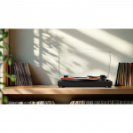 MIXX Vinyl Record Player Analog 5 Stereo Black