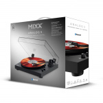 MIXX Vinyl Record Player Analog 5 Stereo Black