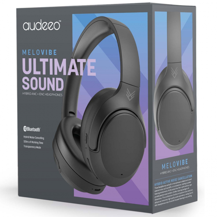 Audeeo Melovibe Hybrid ANC + ENC Headphones