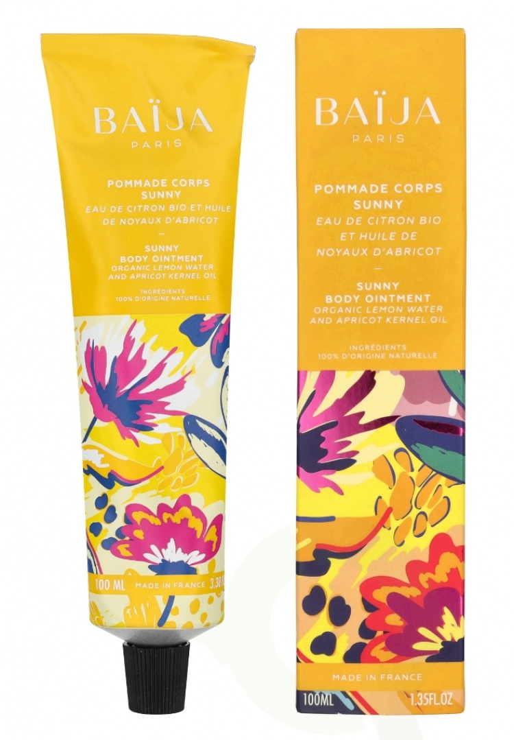 Baija Paris Baija Body Ointment Sunny - Organic Lemon Water And Apricot Kernel Oil 100 ml