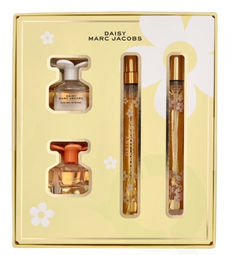 Marc Jacobs Daisy Miniature Set 28 ml Edt Spray 10ml/Eau So Fresh Edt Spary 10ml/Eau So Intense edp Spray 4ml/Ever So Fresh Edp Spray 4ml