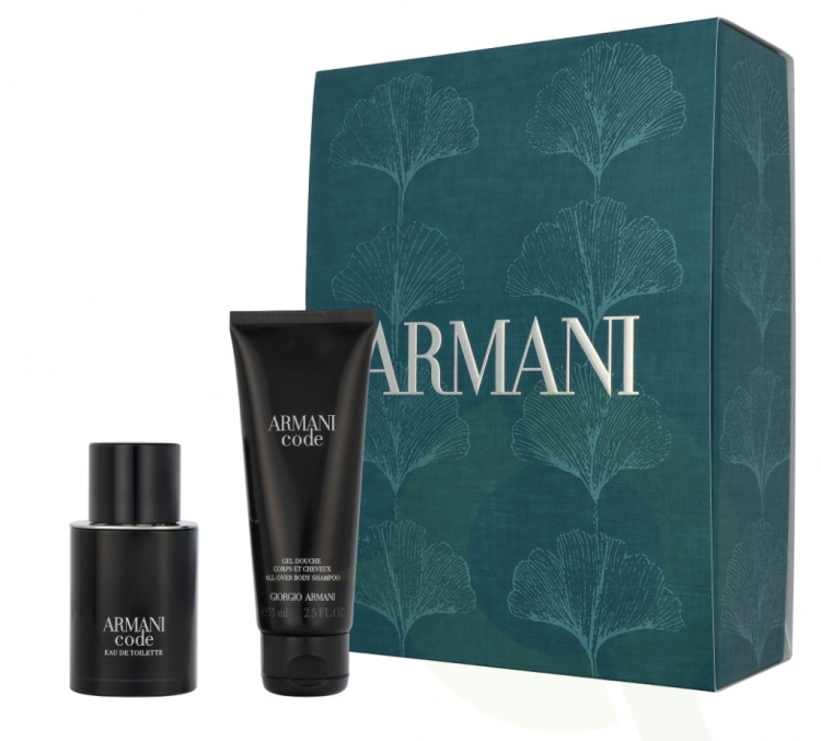 Armani Code Pour Homme Giftset 125 ml Edt Spray 50ml/Shower Gel 75ml