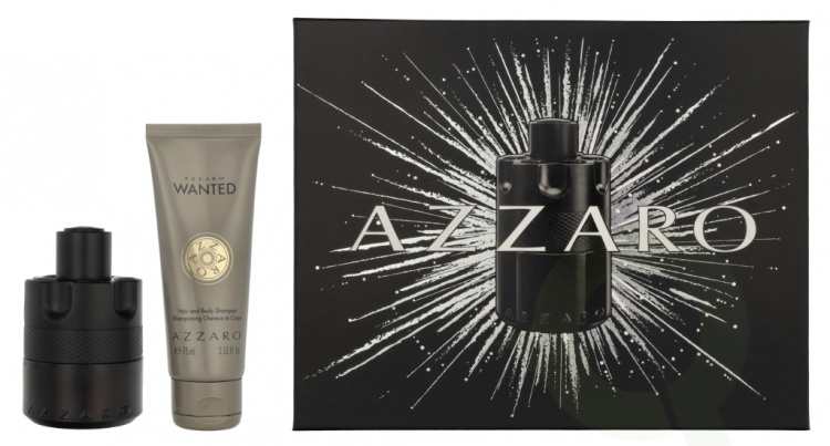 Azzaro The Most Wanted Intense Giftset 125 ml Edp Spray 50ml/75ml