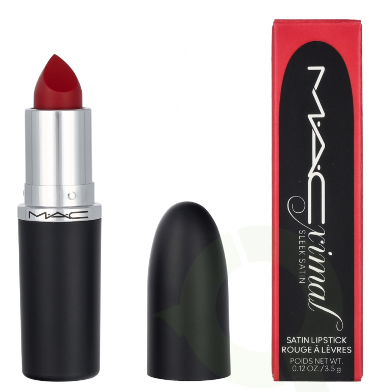 MAC Macximal Sleek Satin Lipstick 3.5 g #831 Brave Red