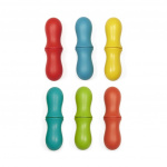 Kikkerland RAINBOW CORN HOLDERS S/6 (CU304)