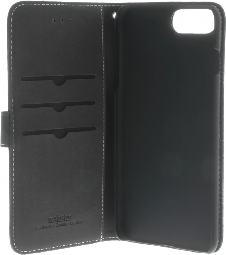 Insmat Exclusive Flip Case Wallet case for iPhone 7 Plus, black