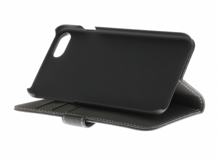 Insmat Exclusive Flip Case Wallet Case for iPhone 6 / 6s / 7 / 8 / SE, black