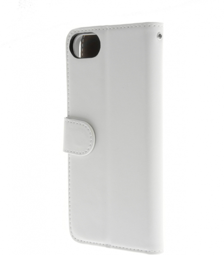 Insmat Exclusive Flip Case Wallet Case for iPhone 6 / 6s / 7 / 8 / SE, white