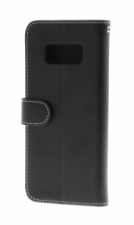 Insmat Exclusive Flip Case wallet case, Samsung Galaxy S8, black