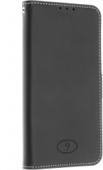 Insmat Exclusive Flip Case wallet case, Samsung Galaxy A40, black
