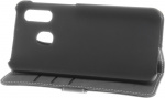 Insmat Exclusive Flip Case wallet case, Samsung Galaxy A40, black