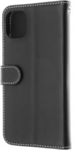 Insmat Exclusive Flip Case Wallet case, iPhone 11, black