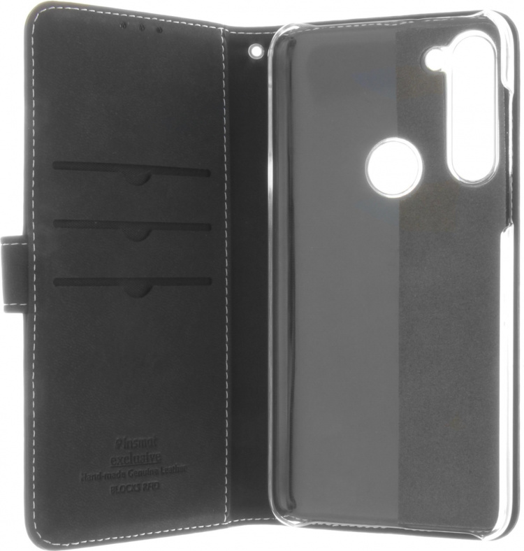 Insmat Exclusive Flip Case Wallet Case Motorola Moto G8 Power, black