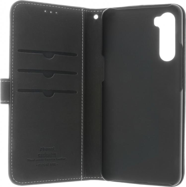 Insmat Exclusive Flip Case wallet case, Oneplus Nord, black