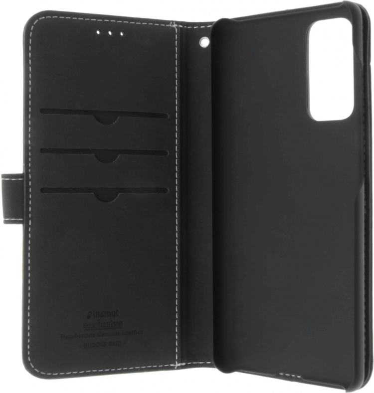 Insmat Exclusive Flip Case, Samsung S20 FE 5G / Galaxy S20 FE, black