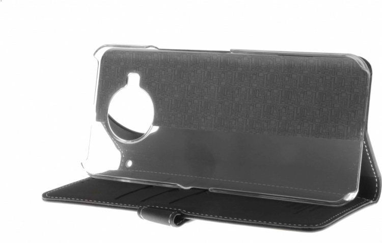 Insmat Exclusive Flip Case wallet case, Nokia 8.3, black