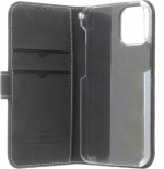Insmat Exclusive Flip Case Wallet case, iPhone 12 mini, black Insmat Exclusive Flip Case Wallet case, iPhone 12 mini, black
