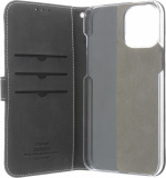 Insmat Exclusive Flip Case Wallet Case, iPhone 12 Pro Max, black