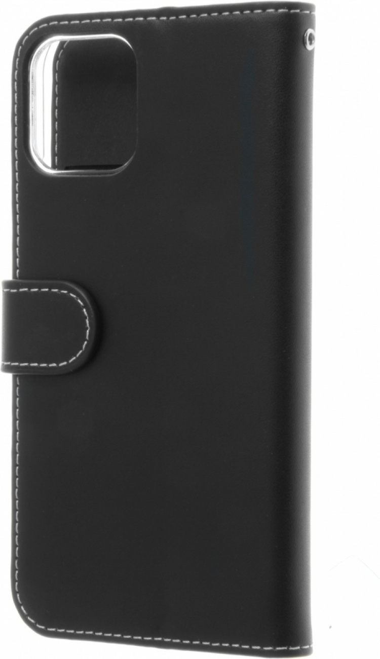 Insmat Exclusive Flip Case Wallet Case, iPhone 12 / 12 Pro, black