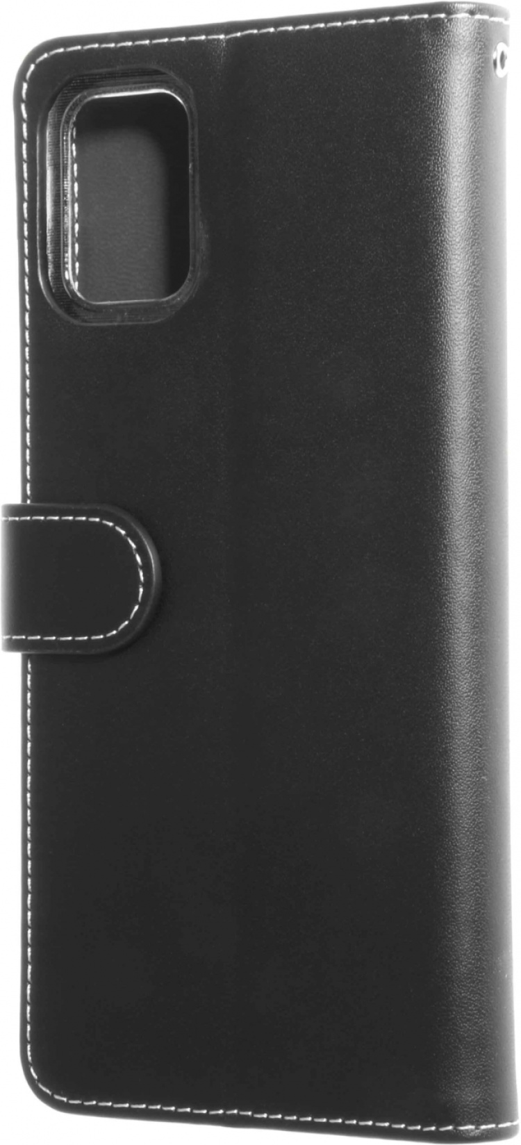 Insmat Exclusive Flip Case wallet case, Samsung Galaxy A71, black