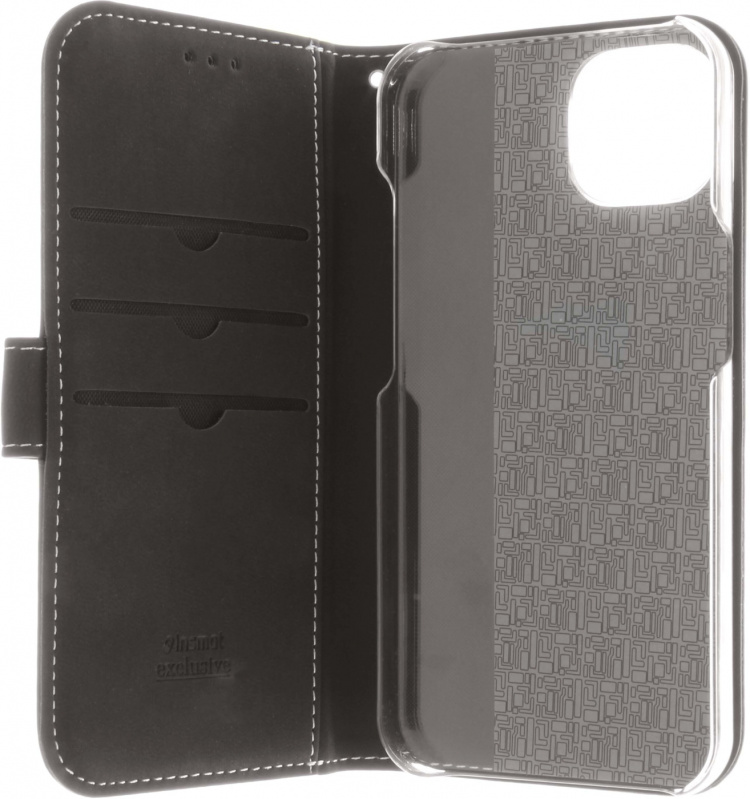 Insmat Exclusive Flip Case Wallet case, iPhone 13, black
